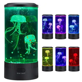 Cosney B0b8qyywp4 Lamp 7 Colour 5 Level Brightness Mood Night Lights For Home Office Aquarium