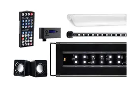 Current 4027 Usa 48-60 Inch Serene Aquarium Visual And Audio Aquatic Experience K