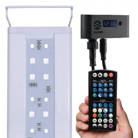 Current 842959043208 Usa 18-24 Inch White Full Spectrum Freshwater Led Aquarium Plant Light 10 15