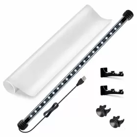 Current 842959061530 Usa Serene Add-on Accessory Led Background Light Kit Includes Frosted Backg