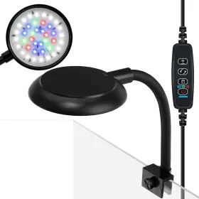Datoo 2-dtmul Mini Clip On Aquarium Light 7w Dimmable With Timer&dimmer