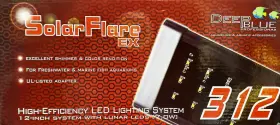 Deep Blue 789416426122 Pro Solarflare Ex 312 High Efficiency Led Light Strip 12 In 7.0 Watt