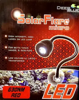 Deep Blue Professional 789416428959 Solarflare Micro Gooseneck Led Red Light 630nm Deep Blue Professional 789416428959 Solarflare Micro Gooseneck Led Red Light 630nm