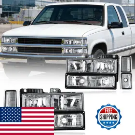 B0F1BWMFH5 DIMFLUX Headlight Chevy Silverado Tahoe Suburban