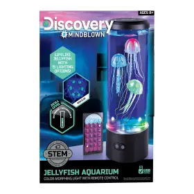 Discovery Kids 1014836 #mindblown Jellyfish Aquarium Color-morphing Lamp With 15 Light