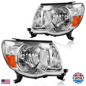 Dwvo B07ddfcp19 Headlight Assembly Compatible 2005 2006 2007 2008 2009 2010 2011 Toyota