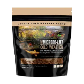 Ecological Labs 097121201478 Mllwgsm Cold Weather Floating Fish Food Pellets With Wheat Germ For Ponds