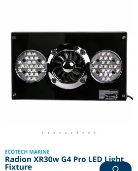 Ecotech Marine Xr30wg4us Radion Xr30w G4 Pro Aquarium Led Light