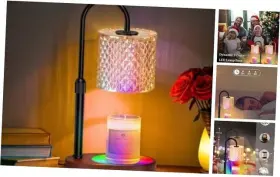 Egnpure 075rgb Candle Warmer Lamp With 8 Colors Led Changing And Timer Dimmer Amber Egnpure 075rgb Candle Warmer Lamp With 8 Colors Led Changing And Timer Dimmer Amber