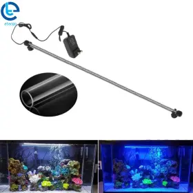 Etecgo 354108 Underwater Aquarium Led Light Fish Tank Lamp White And Blue Submersible