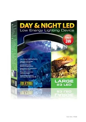 Exo Terra B00jdrmt8c Day/night Led Fixture For Reptiles And Amphibians Large