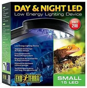 Exo Terra B00jdrpm4a Day/night Led Fixture For Reptiles And Amphibians Small