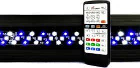 Finnex Cmb-30 Marine Cmb 24/7 Aquarium Led Saltwater Reef Cichlid Light 30 Inch Black