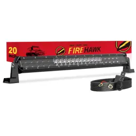 Firehawk B0bnc38jyb 20 Inch 50 000lm Led Light Bar 2026 Japanese L-a-b Spot Flood