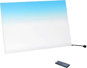 Fjarde B4040 Ultra-thin Rgb Aquarium Background Light 6mm Gradient 15.7x15.7 In