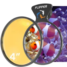Fl Pper 023632144096 Deepsee Orange Magnifying Glass Lens Attachment For Flipper Std 4 Inch Ma