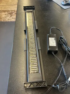 Fluval 015561139830 Led 24-34 Inch Marine Lamp 25-watt Full Spectrum And Reef Free Ship