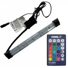 Fluval 754684249582 Flex 15g Aquarium Replacement Led Lamp And Remote Package