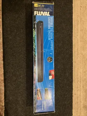 Fluval A3961 T5 Ho Double Fluorescent Lighting System 36 Inch -44 New In Box With Bulbs X 2 Fluval A3961 T5 Ho Double Fluorescent Lighting System 36 Inch -44 New In Box With Bulbs X 2