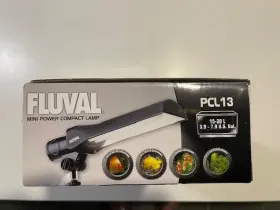 Fluval Pcl13 New Mini Power Compact Lamp For Small Aquarium