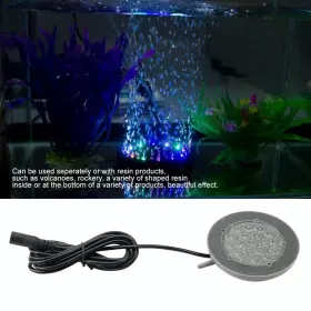 Fydun Fydungq2or3t4s0 Led Aquarium Air Light Control Changing Lamp Fish Tank Bubbler Bubble S