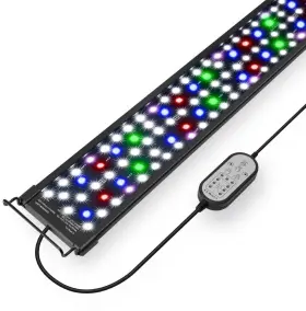 Gamalta 764725732645 Aquarium Light 18w 24/7 Natural Mode 9 Modes Water Grass And 7 Color