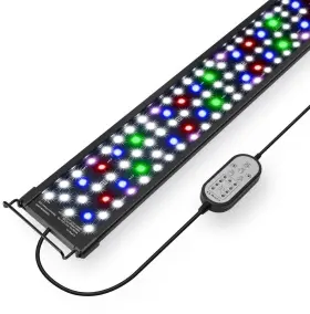 Gamalta Hd-ygw-700 Aquarium Light 22w 24/7 Natural Mode 9 Modes Water Grass And 7 Color