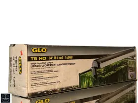 Glo A-3900 T5 Ho 24in 24 Inch Linear Fluorescent Lighting System Single Light High Output