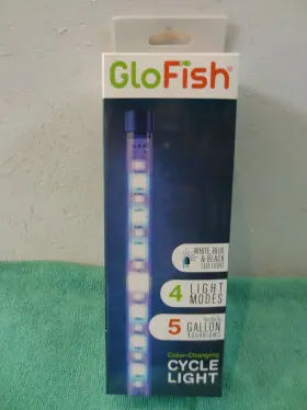 Glofish 046798292906 New Color Changing Cycle Light - 4 Modes #aq-29290