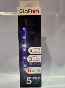Glofish Aq-78654 Blue And White Led Light For 5 Us Gal