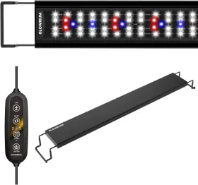 Glowrium 313098836810 Aquarium Light Led Full Spectrum Freshwater Fish Tank Daylight/moonlight Mode