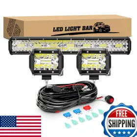 B09F8T9FFD GOOACC Led Light Bar Pods Driving Fog Lighting B09F8T9FFD GOOACC Led Light Bar Pods Driving Fog Lighting