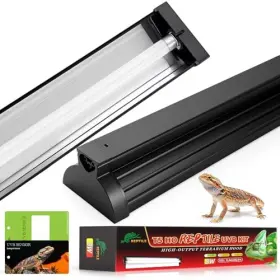 Haceryc B0g1trp4tj Uvb Light For Reptile 8w T5 Lighting Kit With Test Sensor