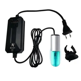 Hipargero 761780382716 Aquarium Clean Light Mini 3 Watt Fish Tank With Timer Ip68 Water