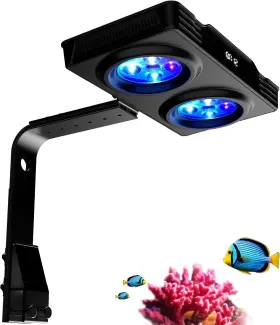 Hipargero A036 Aquarium Light Reef Tank 36 Watts Saltwater With Touch Control