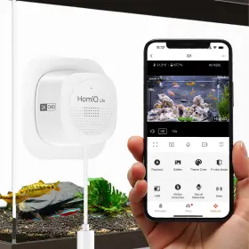 Homiq Life 694685420590 2 Pack Aquarium And Terrarium Pet Cameras 3mp 2k Wifi Auto Focus Lens