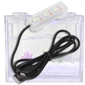Huguwdy 2132143124 Small Fish Tank Light Led Aquarium 0.6w 5v 2.4x0.8 Inch 1m Usb Cable Wi Huguwdy 2132143124 Small Fish Tank Light Led Aquarium 0.6w 5v 2.4x0.8 Inch 1m Usb Cable Wi