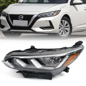 Huray B0cx56hky8 Halogen Headlight Assembly Fit For Nissan Sentra S/sv 2020 2021 2022 Lh