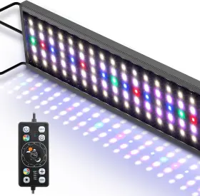 Hygger 313032790772 Aquarium Led Light Fish Tank Full Spectrum Lighting With 24/7 Day-night C