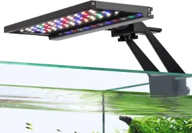 Hygger 445033860819 Clip On Full Spectrum Aquarium Led Light 14w Day-night Dual Timer Sunris