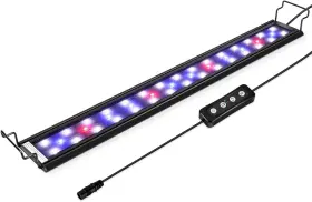 Hygger 716852489961 9w Full Spectrum Aquarium Light With Aluminum Alloy Shell Extendable Brac