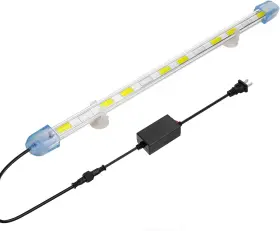 Hygger Hg-022 24.4 Inch Ultra Bright Glass Submersible Aquarium Light 15w Cob Led