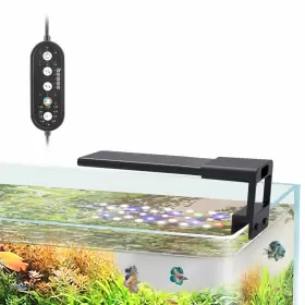 Hygger Hg-076 10w Led Aquarium Light For Plants Full Spectrum Fish Tank With