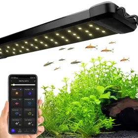 Hygger Hg028-18w 18w Smart Aquarium Light Bluetooth Led With App Control Full S