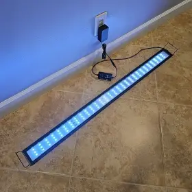 Hygger Hg089-42w Led Aquarium Light 46 52in Full Spectrum Fish Tank Multi-color 24/7 Mode Hygger Hg089-42w Led Aquarium Light 46 52in Full Spectrum Fish Tank Multi-color 24/7 Mode