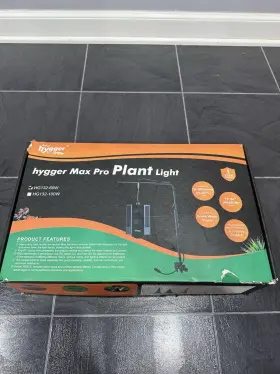 Hygger Hg132-60w Max Pro Plant Light No Stand Read Description