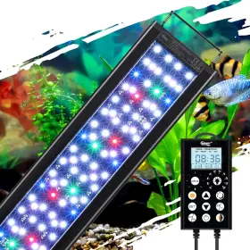 Hygger Hg160 58w Led Aquarium Light 24/7 Mode Fish Tank With Timer Ip68 Waterp