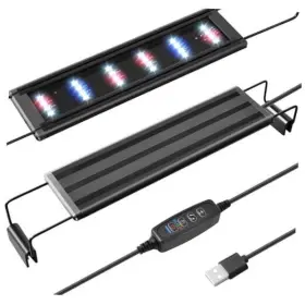 Ibay Electric Appliance Ed6-usb Usb Mini Aquarium Led Light Full Spectrum With 10-15in Ibay Electric Appliance Ed6-usb Usb Mini Aquarium Led Light Full Spectrum With 10-15in