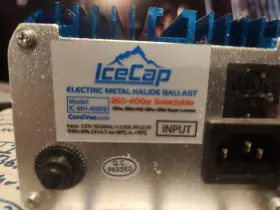 Icecap Inc. Ic-mh-400eb 400w Selectable Wattage Electronic Ballast