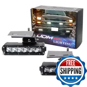 Ijdmtoy B071cpd7j7 Led Light Bar Fog Lamps Compatible 1999-02 Chevrolet Silverado 1500